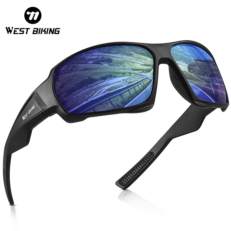 Fishing Sunglasses Polarized - WEST BIKING แว่นตาปั่นจักรยานโพลาไรซ์ UV400 ป้องกันรังสียูวี HD