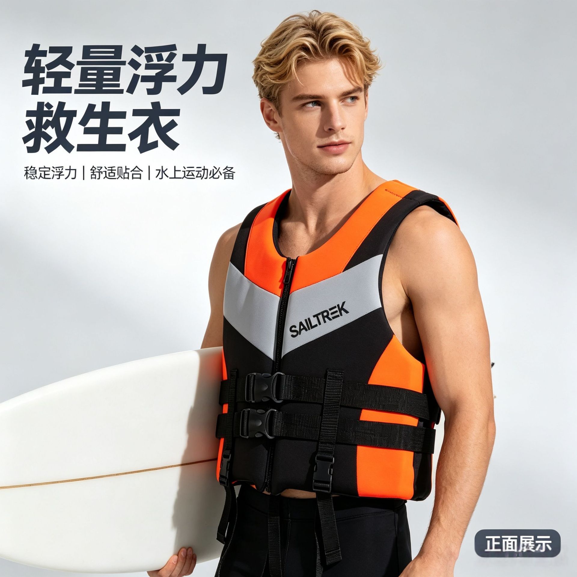 Fishing Vest - เสื้อชูชีพแบบลอยน้ำได้ดีเยี่ยม เสื้อชูชีพสำหรับว่ายน้ำ เรือยนต์ ป้องกันการชน เสื้อชูชีพสำหรับตกปลา เสื้อชูชีพป้องกันการชน