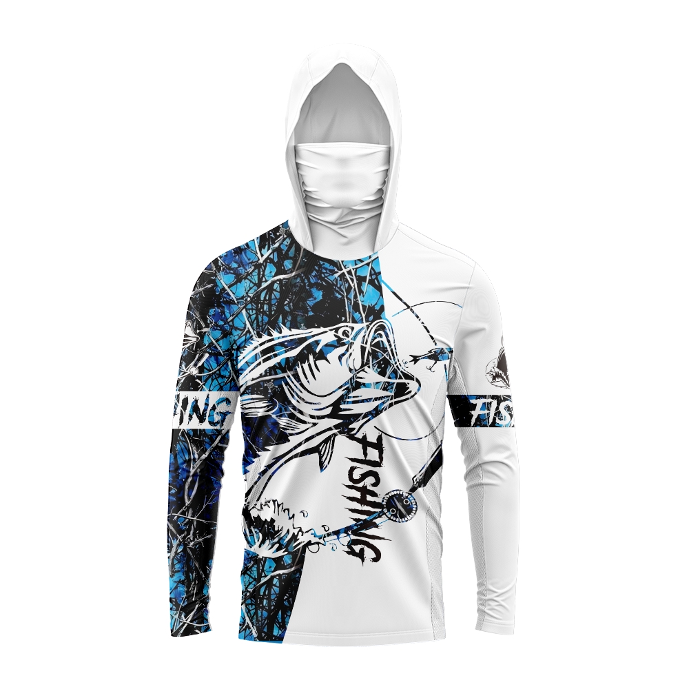 เสื้อฮู้ดดี้ลายปลาบาสสำหรับผู้ - Fishing Hoodie บทวิจารณ์และราคา
