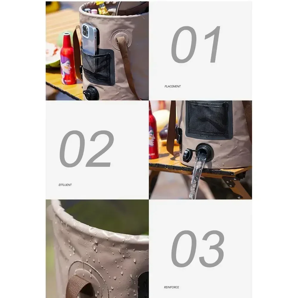 ถังน้ำพับได้แบบพกพาขนาด 25 ลิต - Fishing Bag Waterproof บทวิจารณ์และราคา