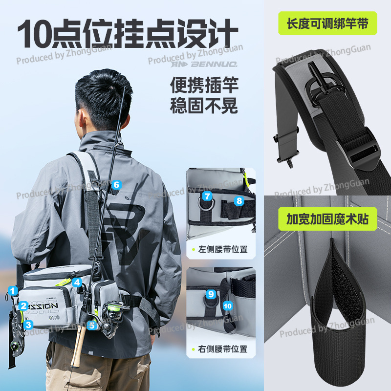 กระเป๋าคาดเอวอเนกประสงค์กันน้ำ - Fishing Bag Waterproof บทวิจารณ์และราคา