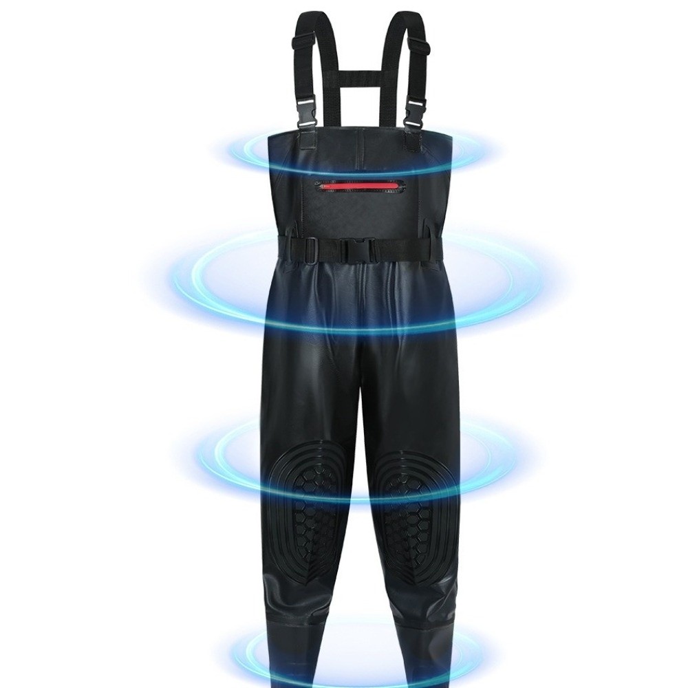ชุดตกปลา PVC แบบหนา พร้อมแผ่นร - Fishing Pants Waterproof บทวิจารณ์และราคา