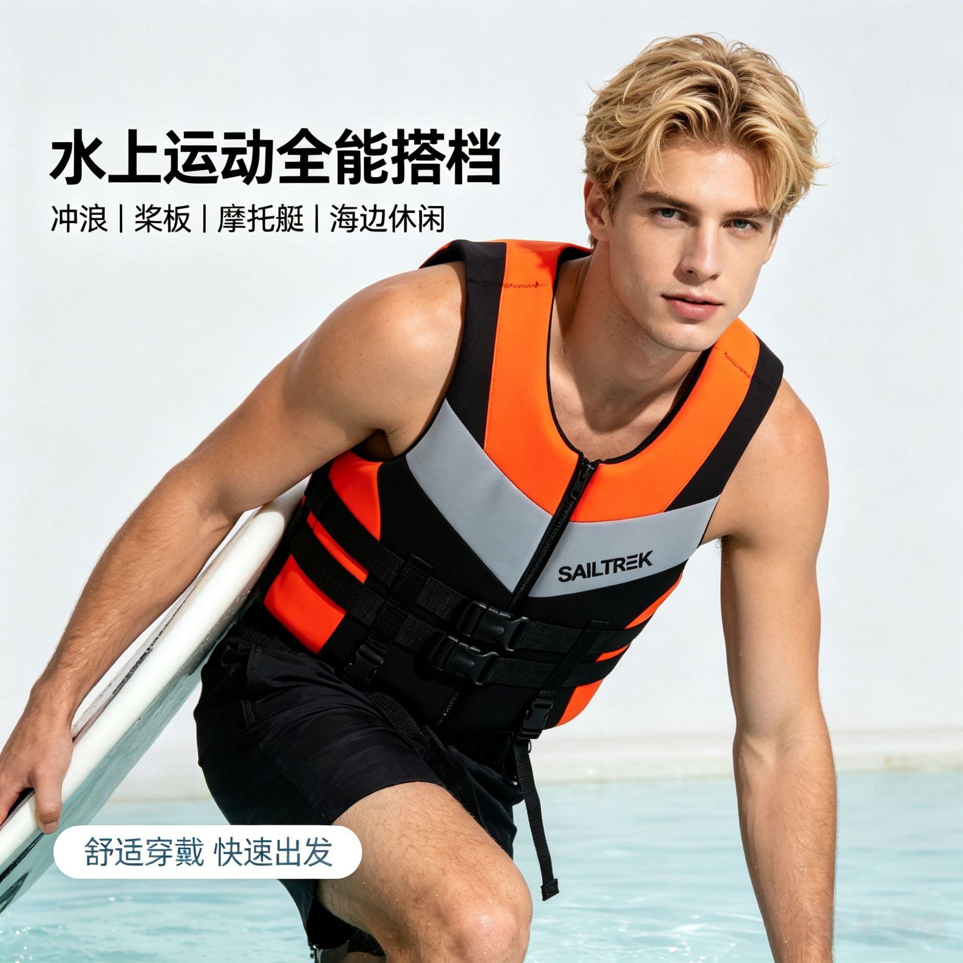 เสื้อชูชีพแบบลอยน้ำได้ดีเยี่ยม - Fishing Vest บทวิจารณ์และราคา