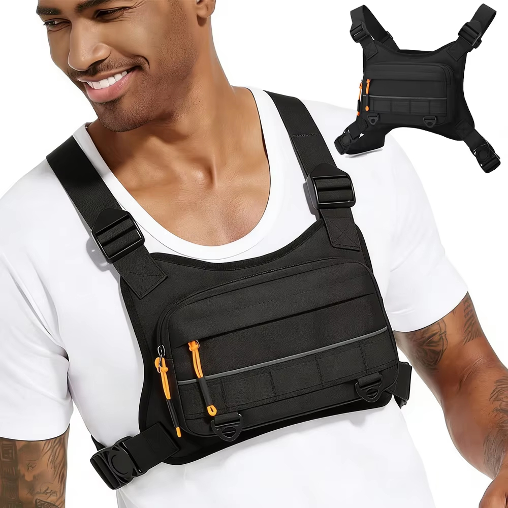 เสื้อกั๊กสะพายหน้าสำหรับปั่นจั - Fishing Vest บทวิจารณ์และราคา