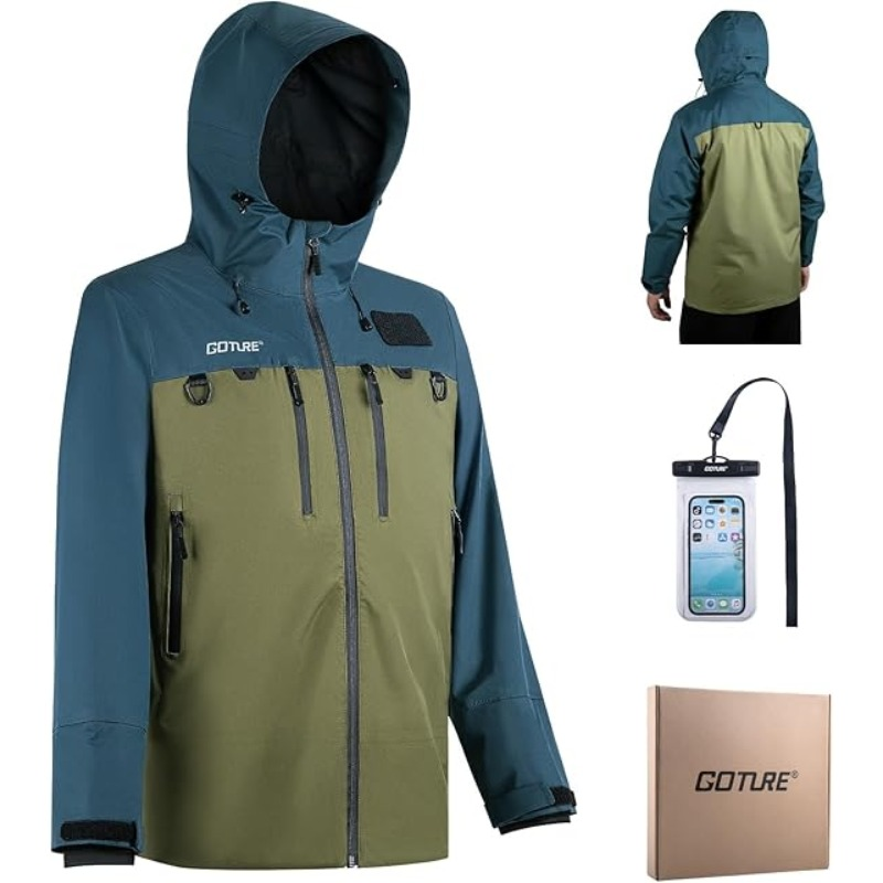 เสื้อแจ็คเก็ตกันน้ำสำหรับตกปลา - Fishing Bag Waterproof บทวิจารณ์และราคา